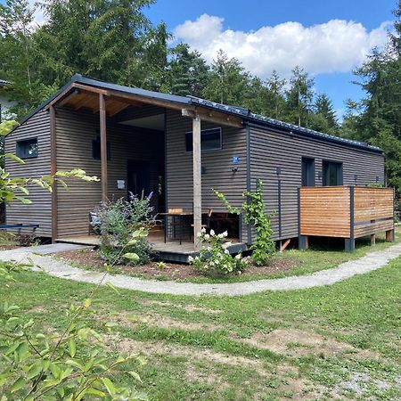 Modernes Tinyhouse Trailer Cabins Am Waldrand - Mit Seezugang Эгинг Экстерьер фото